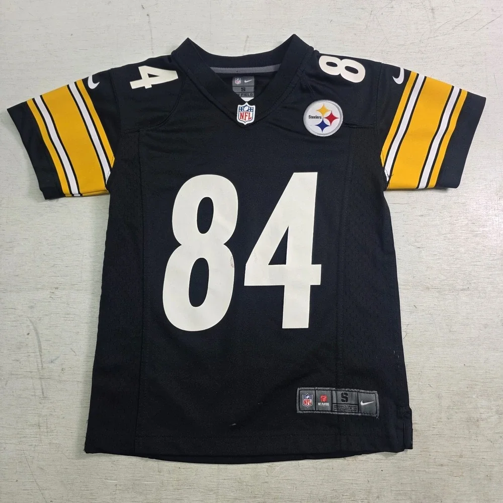 Antonio Brown Pittsburgh Steelers #84 Nike NFL Jersey Youth Small (8) Black VG